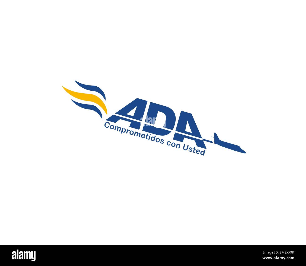 Aerolinea de Antioquia, rotated logo, white background B Stock Photo