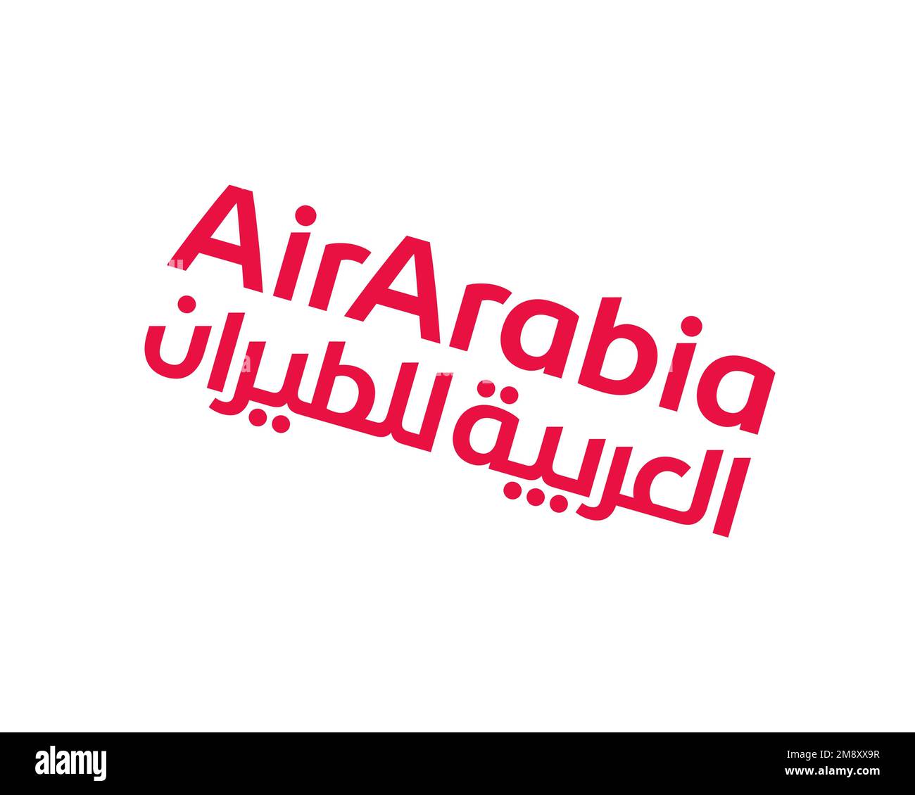 Air Arabia Maroc, rotated logo, white background B Stock Photo - Alamy