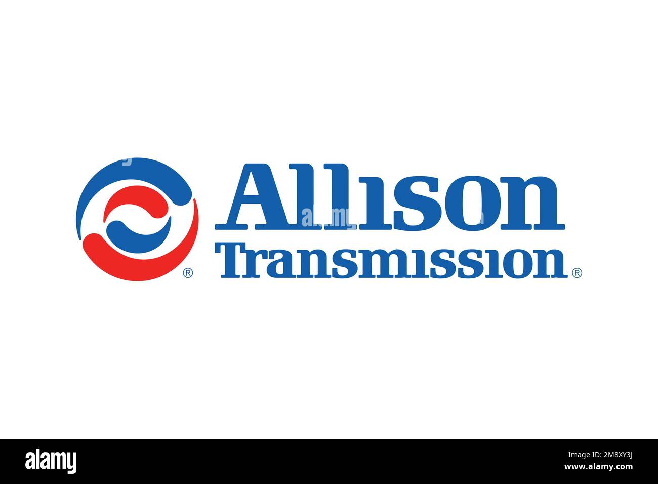 Allison Transmission, Logo, White Background Stock Photo Alamy