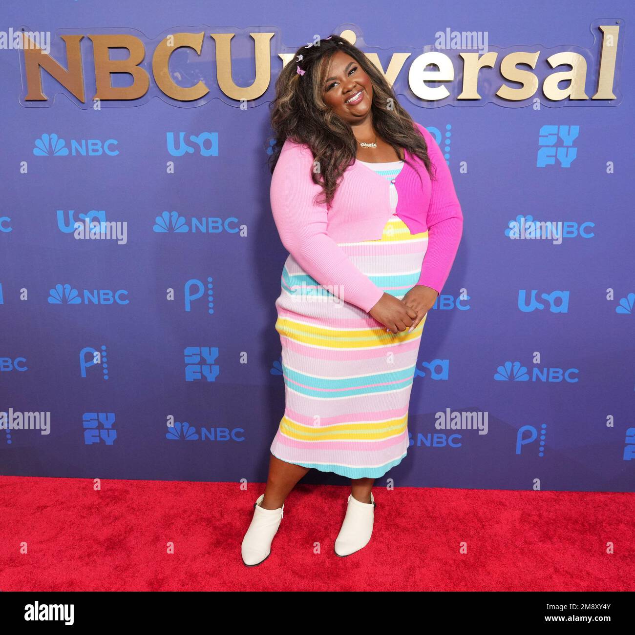 Los Angeles, USA. 15th Jan, 2023. Nicole Byer at the 2023 NBCUNIVERSAL Press Tour held at the