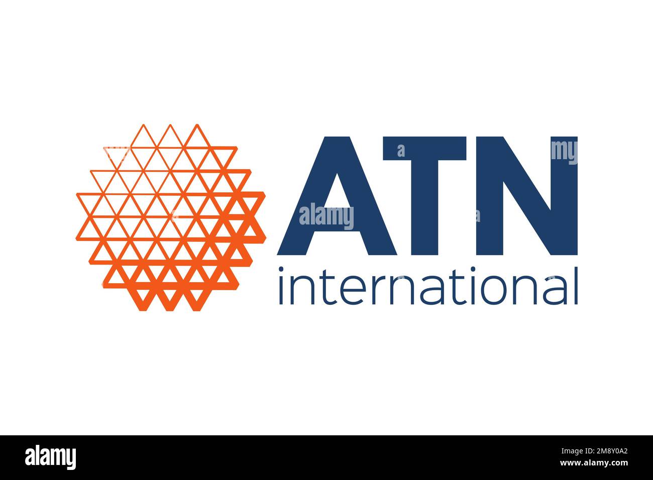 Atlantic Tele Network, Logo, White Background Stock Photo Alamy