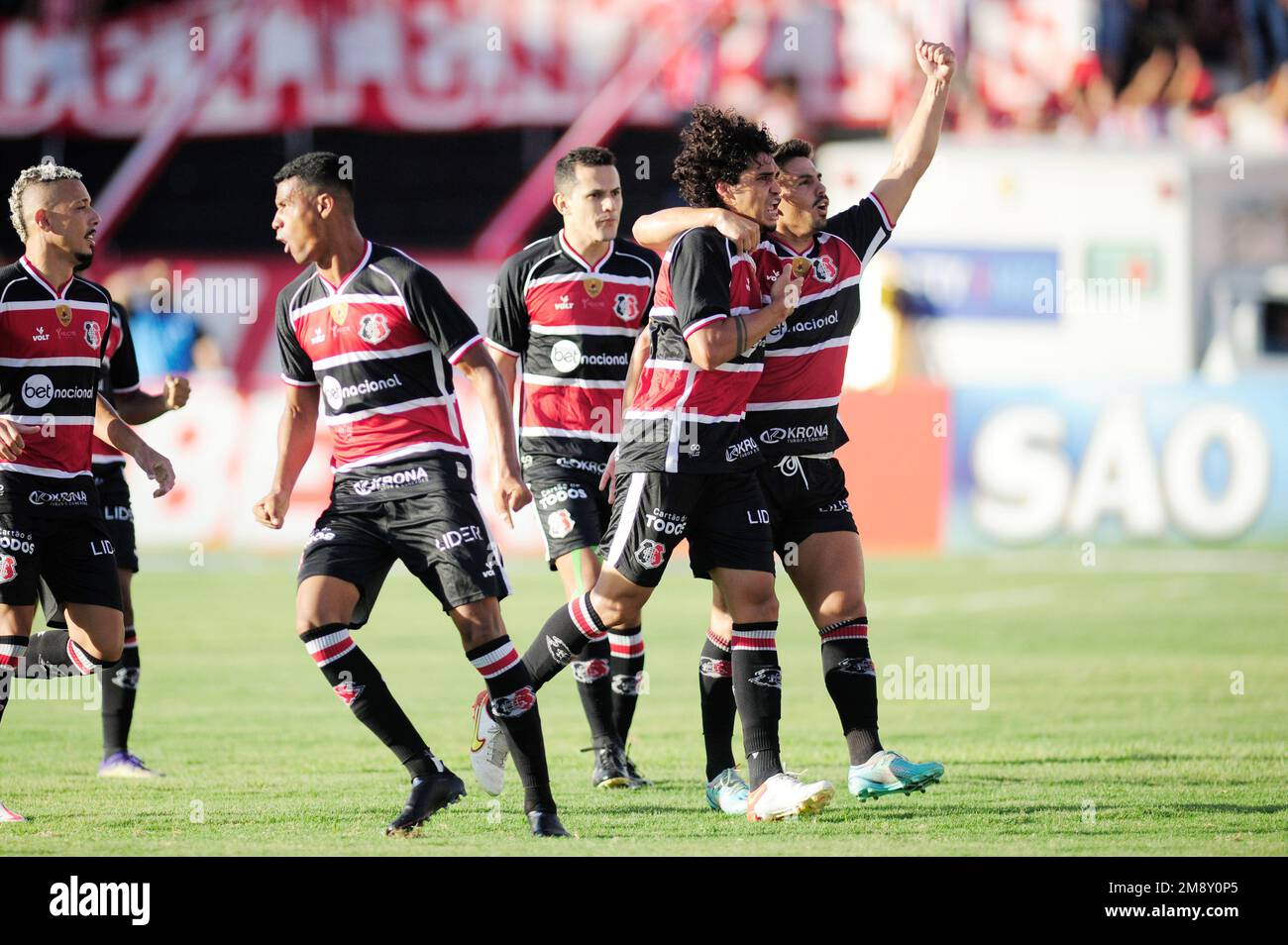 RECIFE PE 15.01.2023 SANTA CRUZ X N UTICO Celebration of