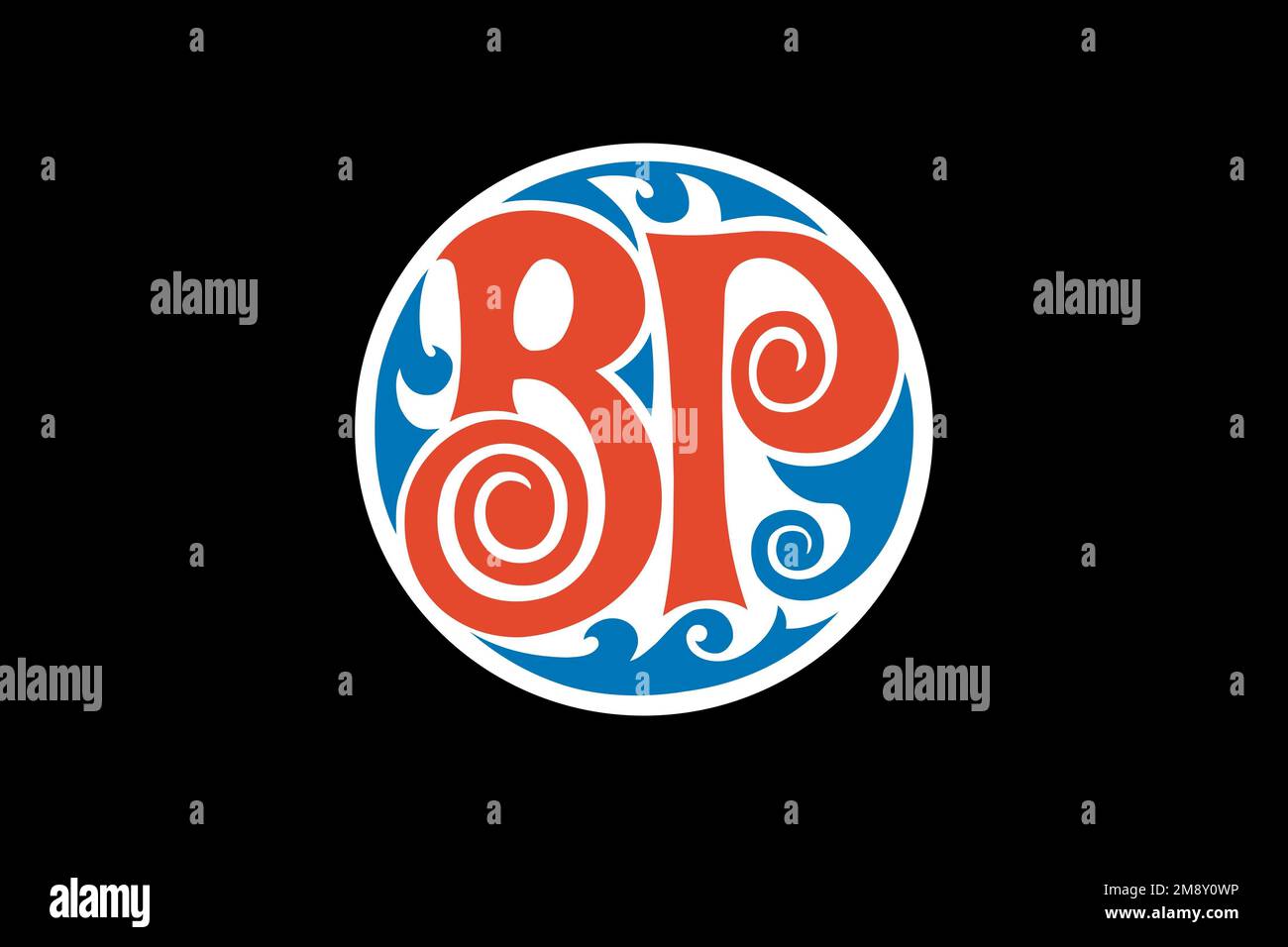 Boston Pizza, Logo, Black background Stock Photo - Alamy