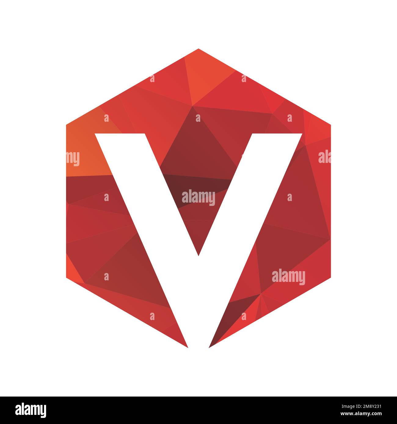 Initial v logo hi-res stock photography and images - Alamy