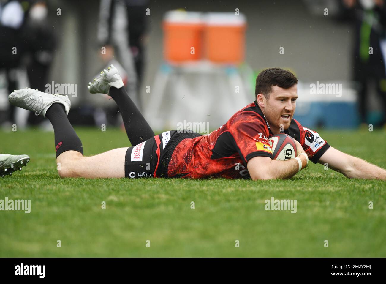 Tokyo, Japan. 14th Jan, 2023. Jack Stratton (Toshiba) Rugby