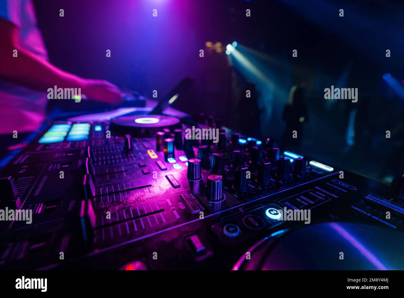 music mixer DJ controller Board for professional mixing of electronic