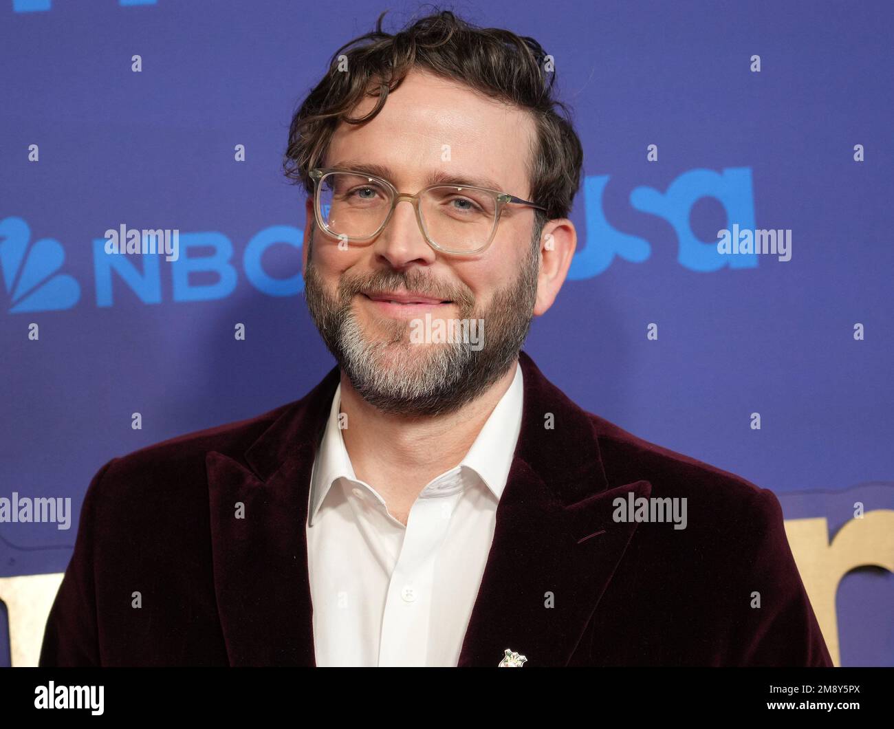 Los Angeles, USA. 15th Jan, 2023. Humphrey Ker at the 2023 NBCUNIVERSAL ...
