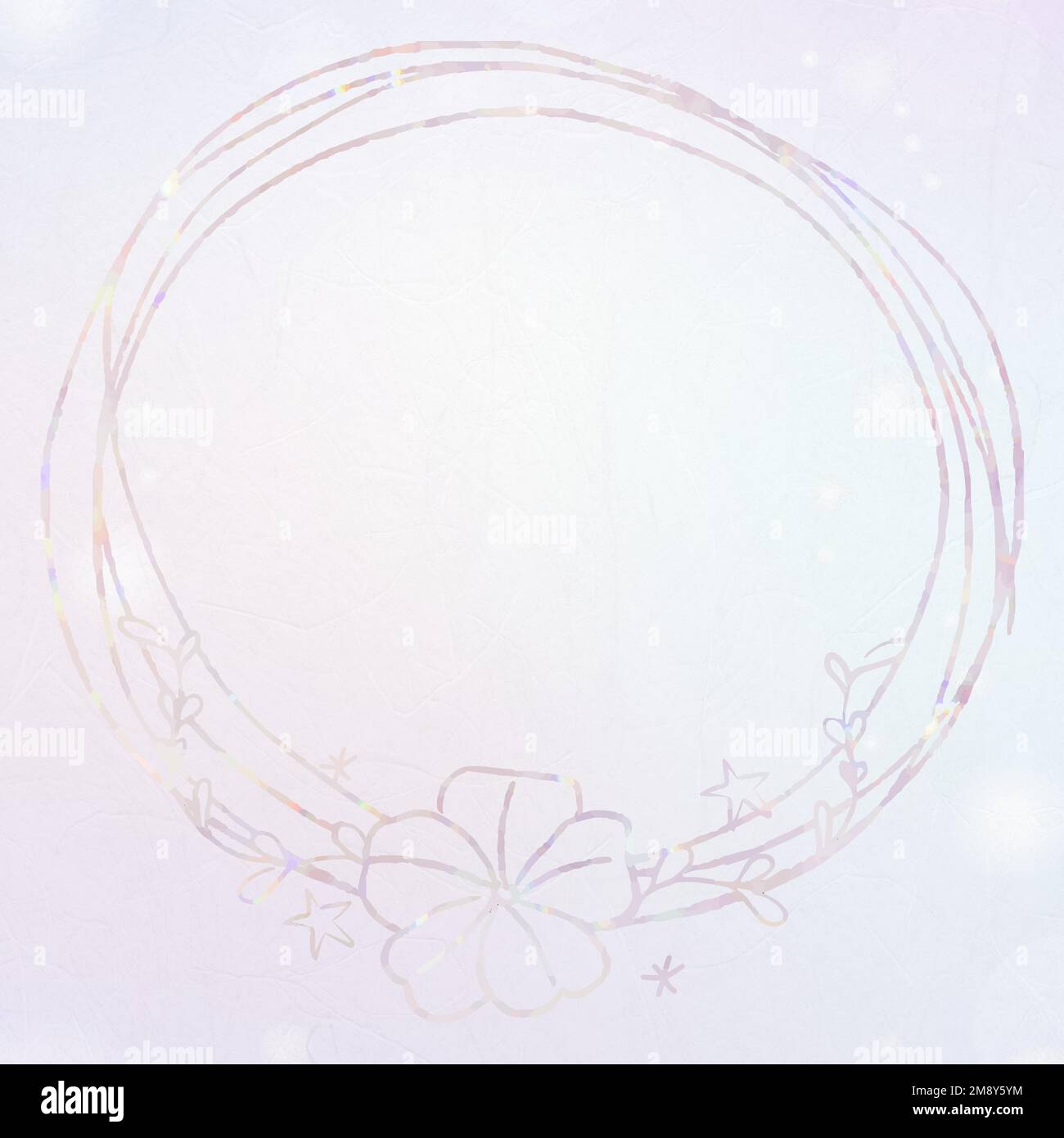 Vector starry border holography for kids Stock Vector Image & Art - Alamy