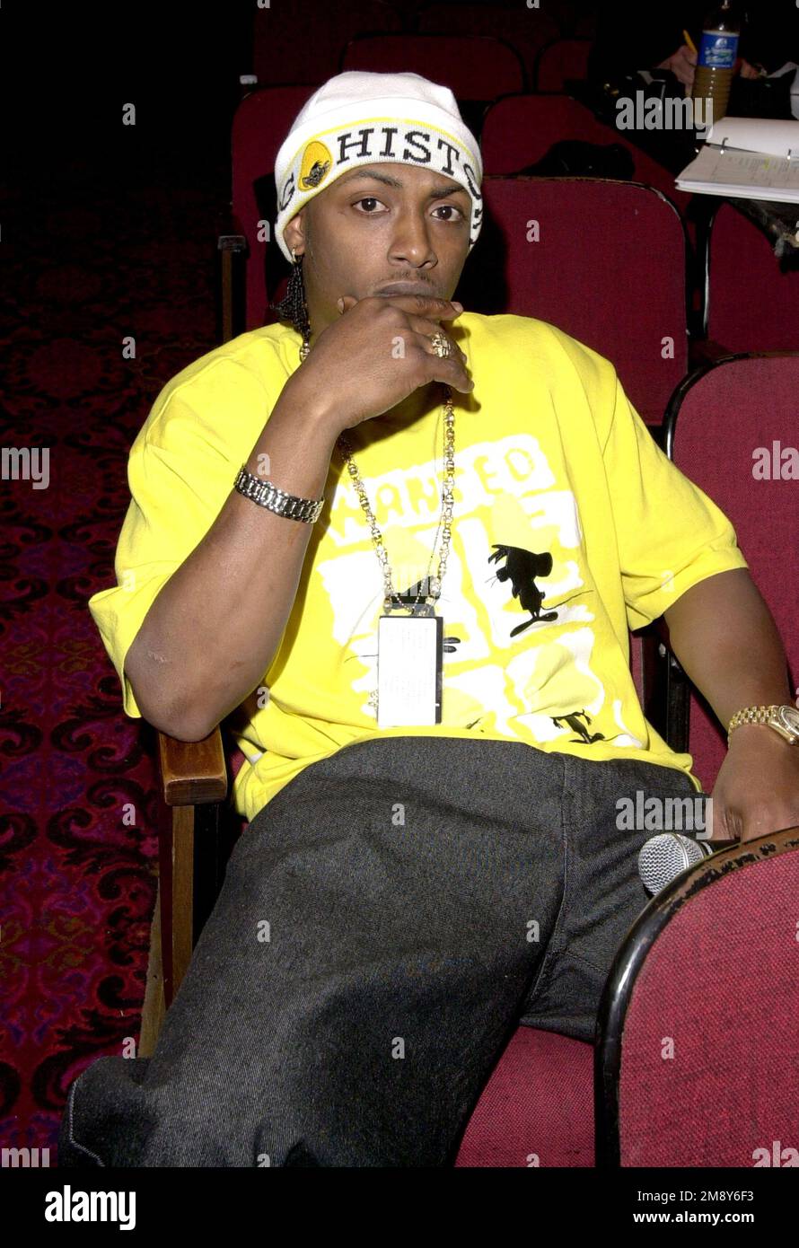 Mystikal arriving at rehearsals for the 7th Annual Blockbuster Entertainment Awards in 2001 Credit: Ron Wolfson  / MediaPunch Stock Photo