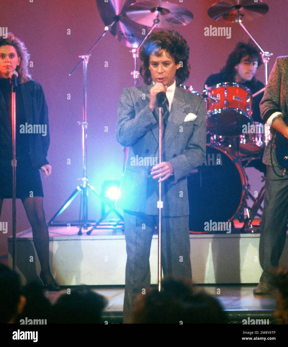 Eric Carmen performing on American Bandstand in 1987 Credit: Ron