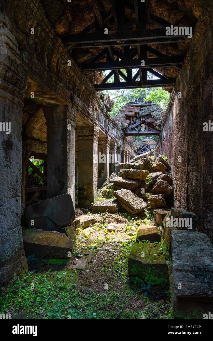 Sword temple in Cambodia Stock Photo