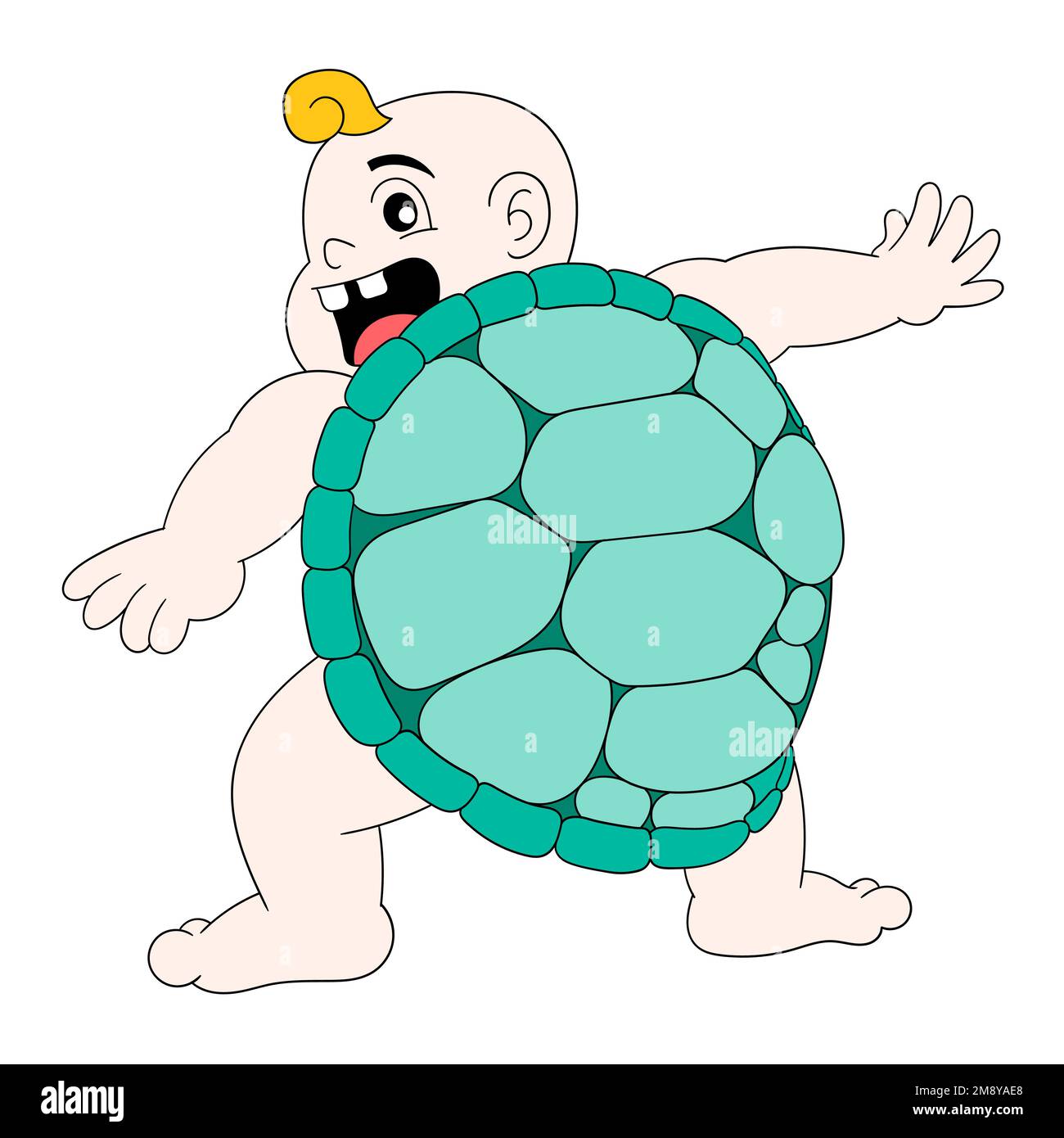 Baby Boy Turtle Clip Art
