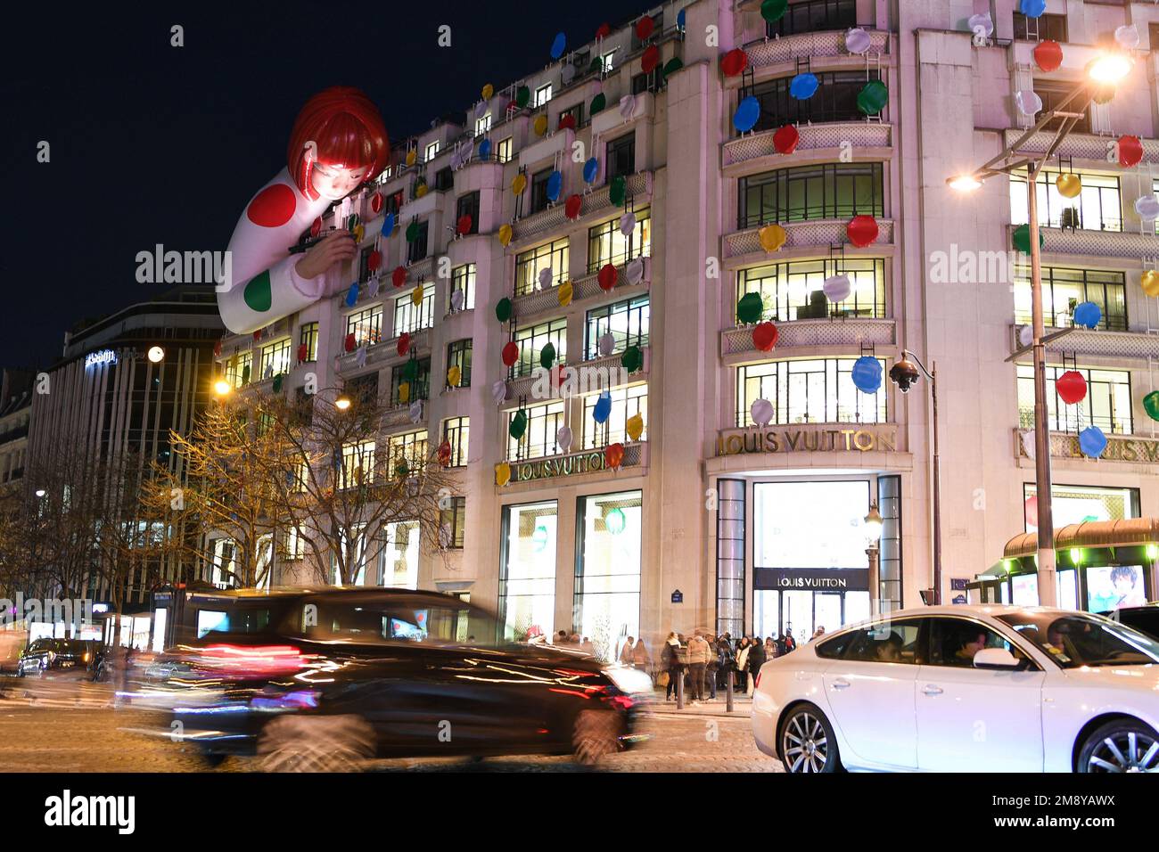 Paris - September 10, 2019 : the Louis Vuitton Luxury Store on Champs- Elysees Avenue Editorial Photography - Image of city, illustrative:  167192602