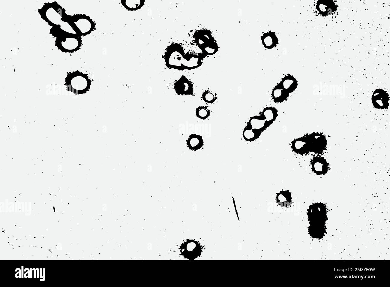 rusty iron texture background in black and white color EPS vector ...