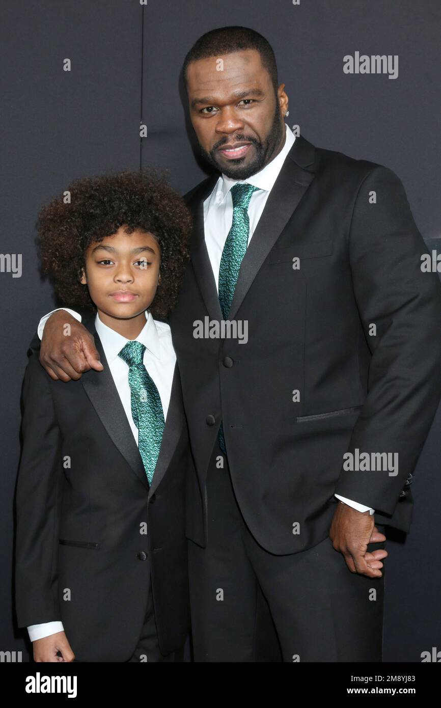 LOS ANGELES JAN 5 Sire Jackson, Curtis Jackson at the "BMF" Season 2(05)