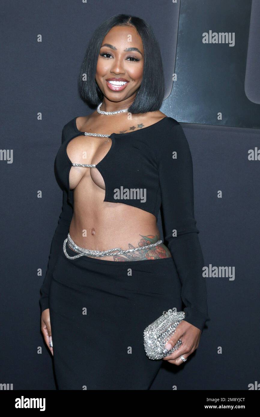 LOS ANGELES JAN 5 Caresha Brownlee at the "BMF" Season 2 Premiere at