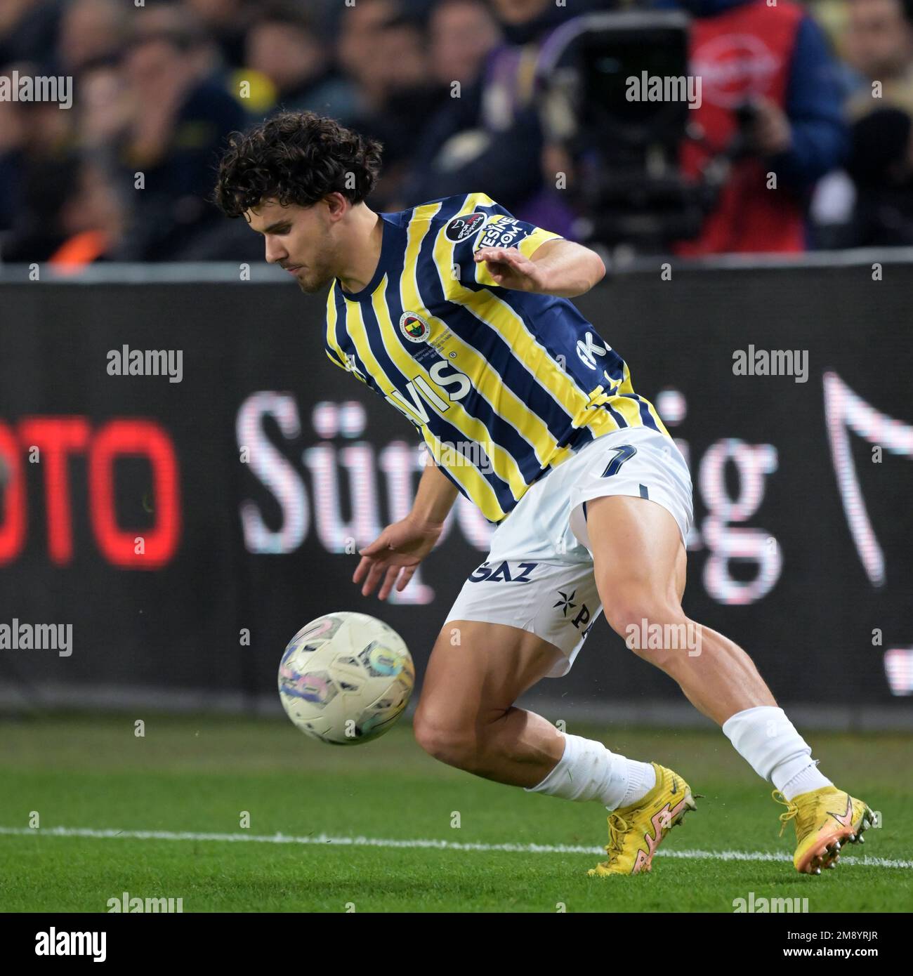 ISTANBUL - Ferdi Kadioglu of Fenerbahce SK during the Turkish Super Lig match between Fenerbahce AS and Galatasaray AS at Ulker stadium on January 8, 2023 in Istanbul, Turkey. AP | Dutch Height | GERRIT OF COLOGNE Stock Photo