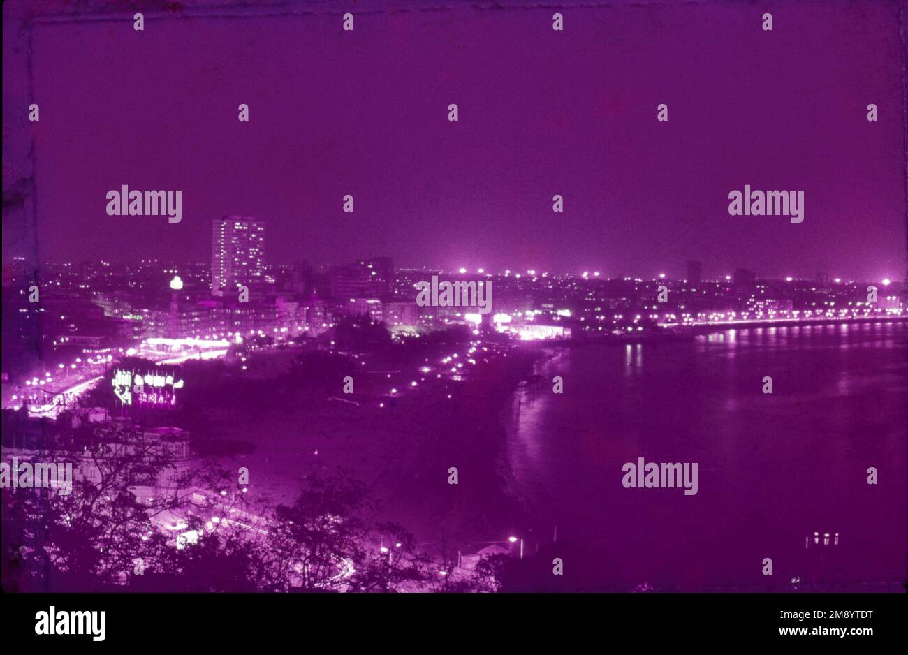 Marine Drive is also known as the Queen's Necklace because, when viewed