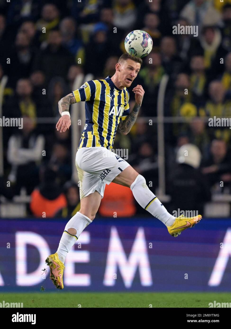 ISTANBUL - Serdar Aziz of Fenerbahce SK during the Turkish Super Lig ...