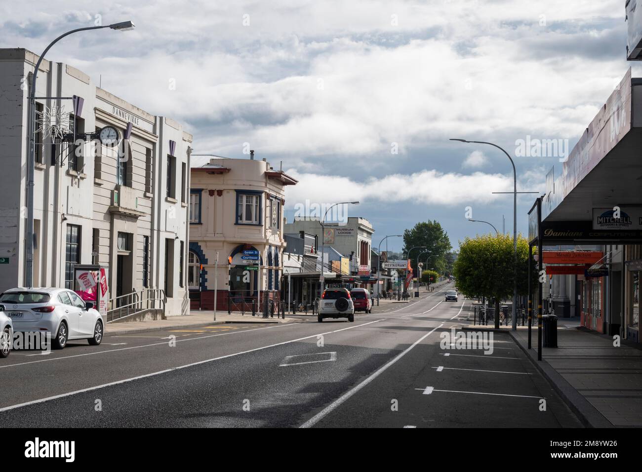 High Street, Dannevirke, Tararua Distirct, North Island, New Zealand Stock Photo Alamy