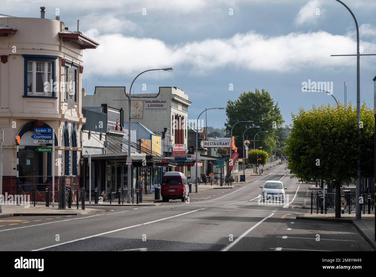 High Street, Dannevirke, Tararua Distirct, North Island, New Zealand Stock Photo Alamy