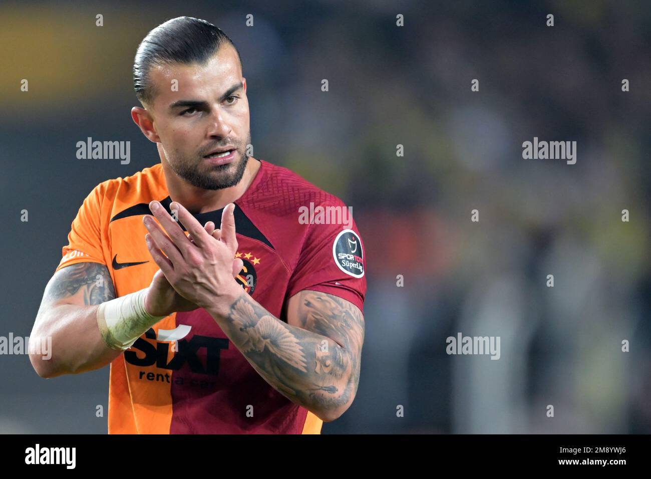 ISTANBUL Abdulkerim Bardakci of Galatasaray AS during the Turkish