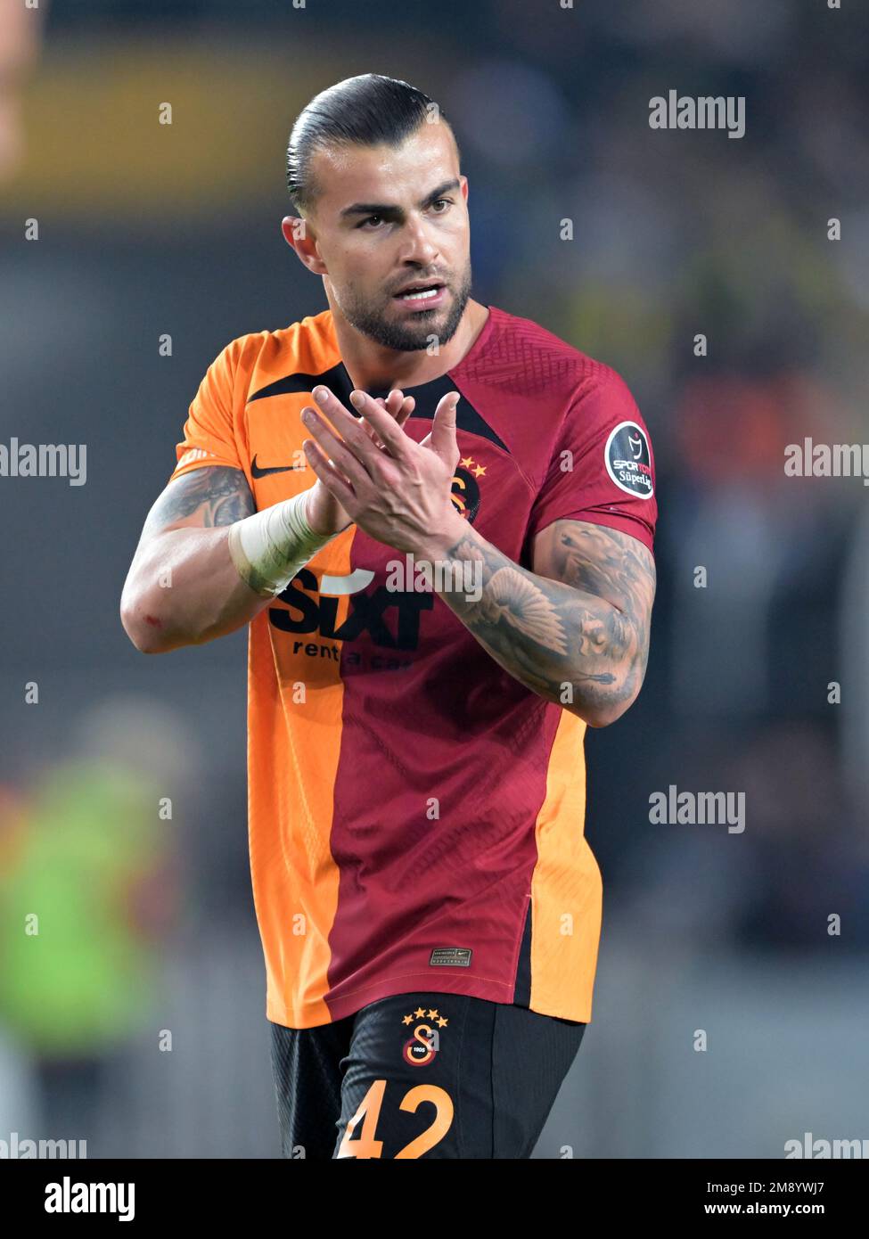 ISTANBUL Abdulkerim Bardakci of Galatasaray AS during the Turkish