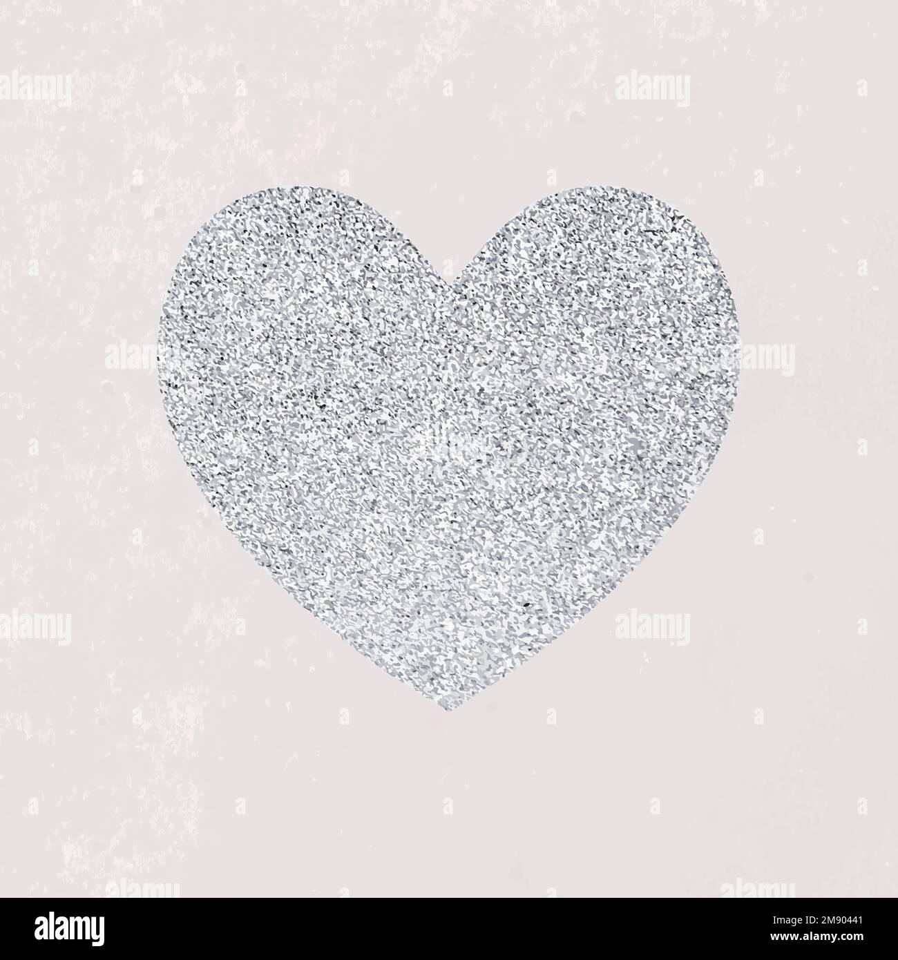 Glitter heart sticker vector Stock Vector Image & Art Alamy