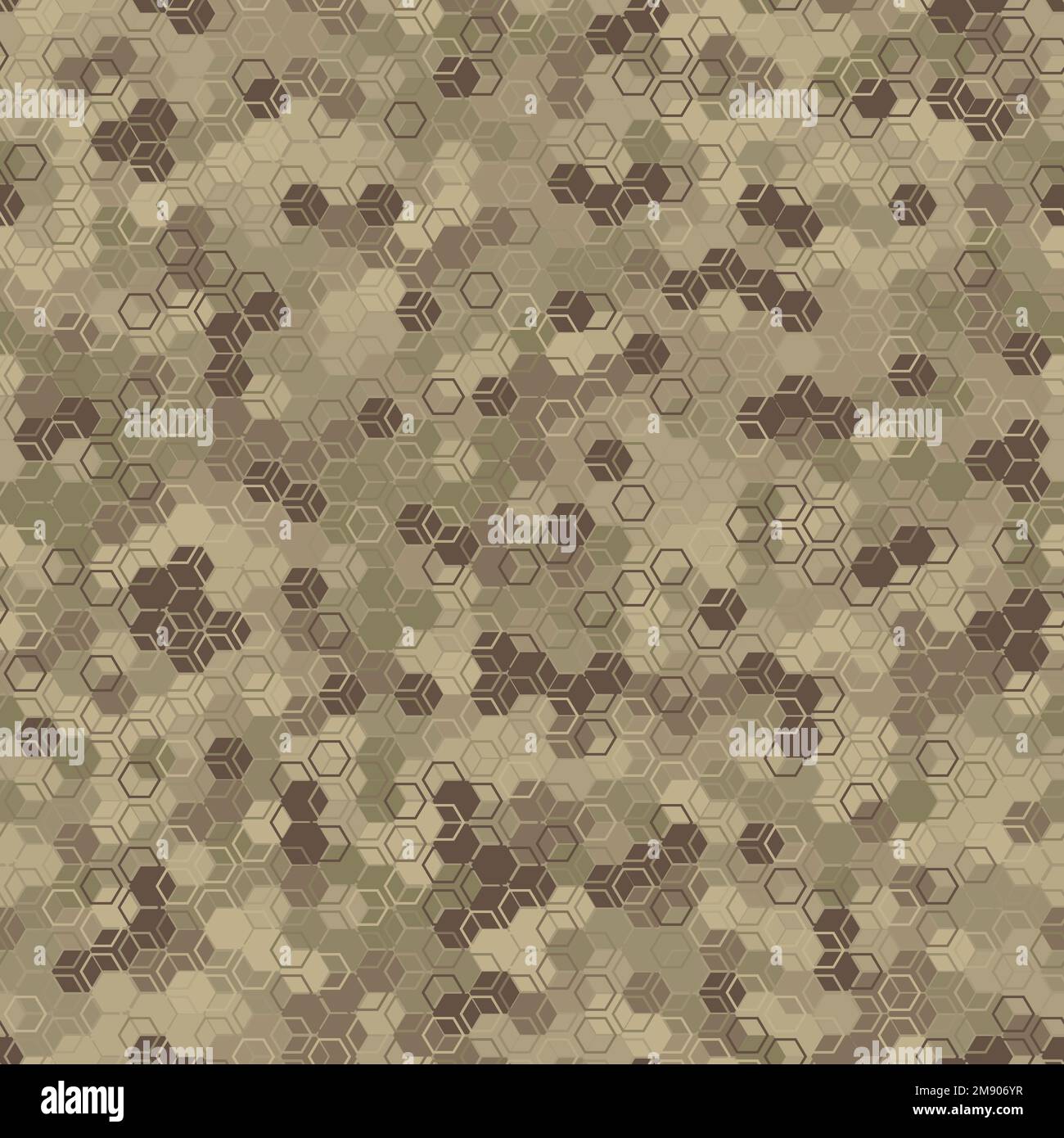 Camouflage, Seamless Pattern. Modern Military Ornament For Fabric