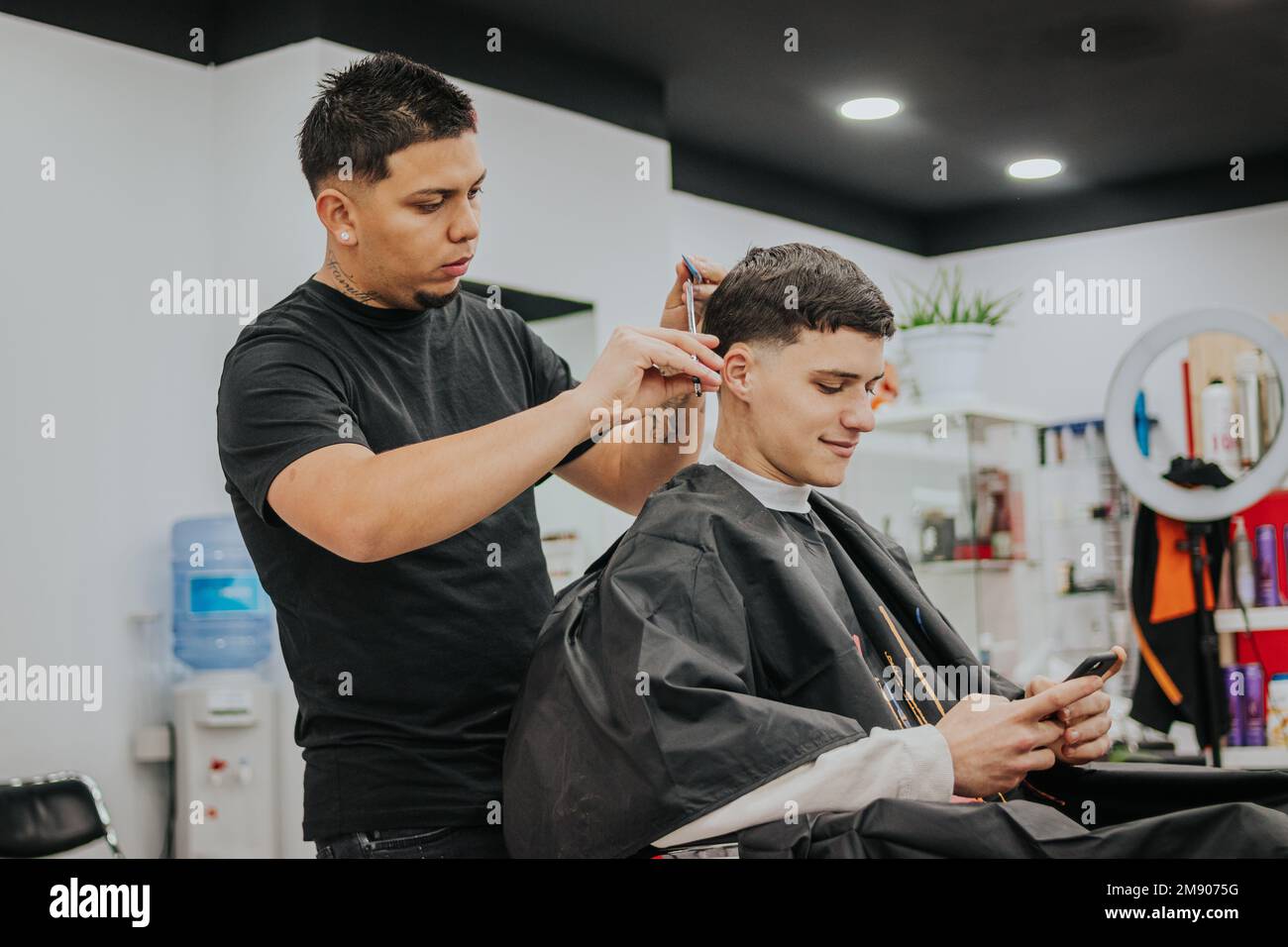 Mobile hairdresser hires stock photography and images Alamy