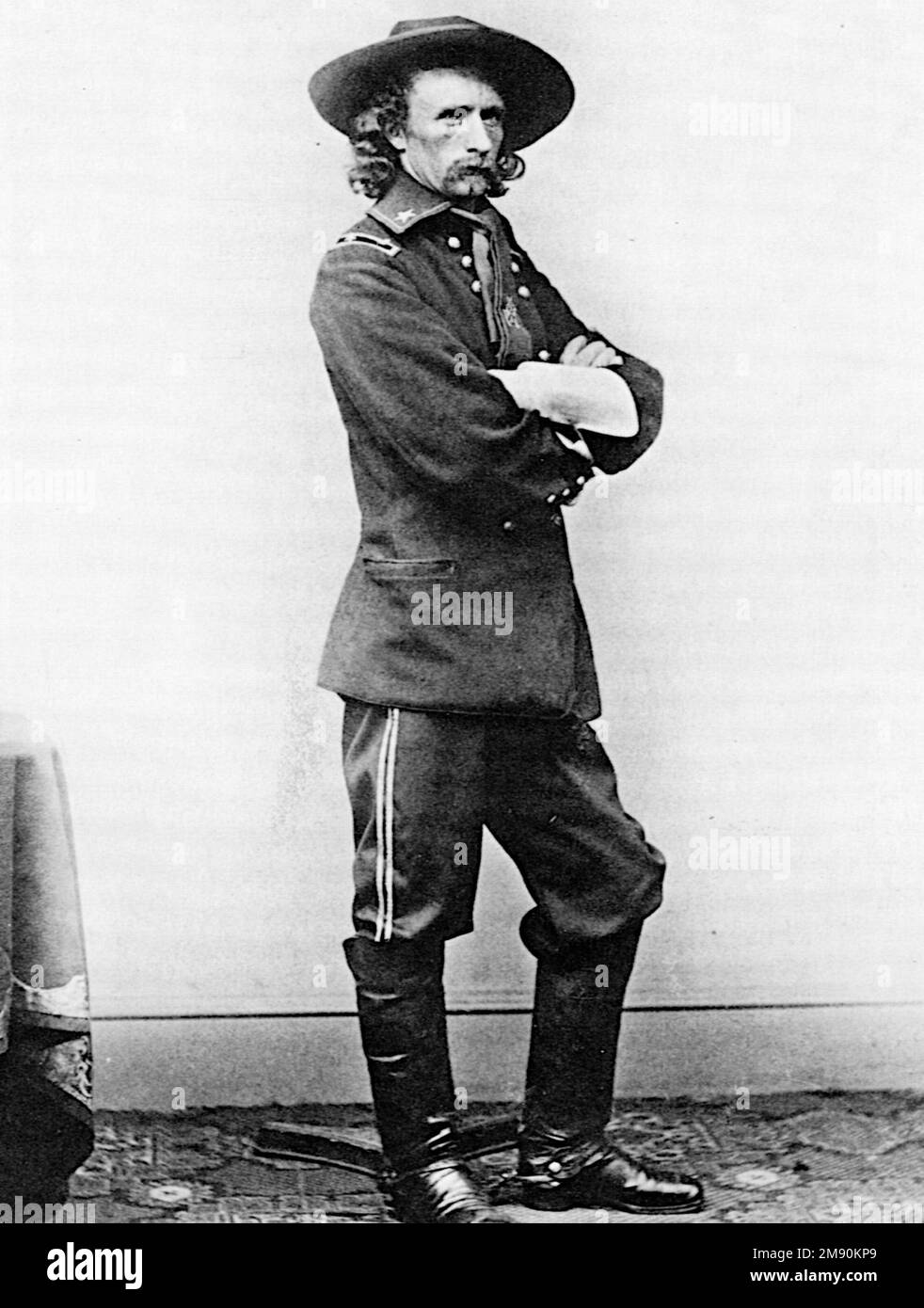 Matthew Brady - General George Armstrong Custer Stock Photo