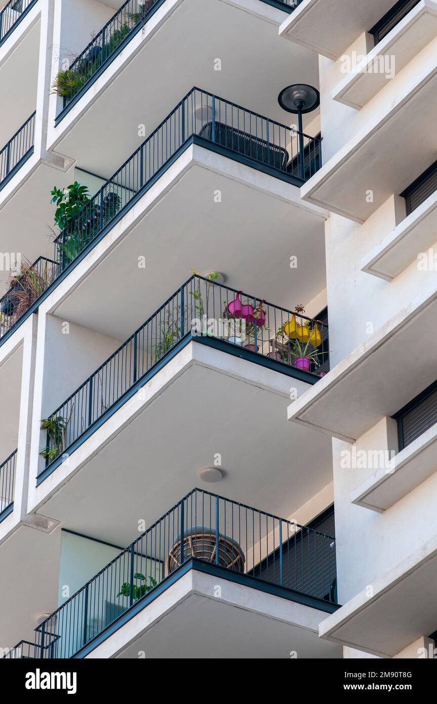 New, Modern Apartment building in Florentin neighbourhood, Tel Aviv