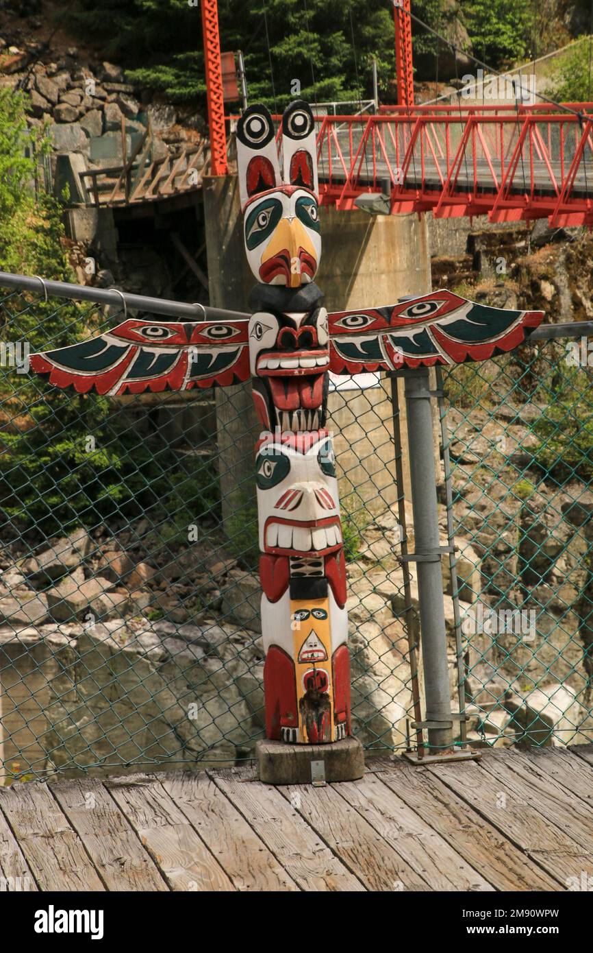 Hell's Gate Airtram in the Fraser Canyon, British Columbia, Canada Stock Photo