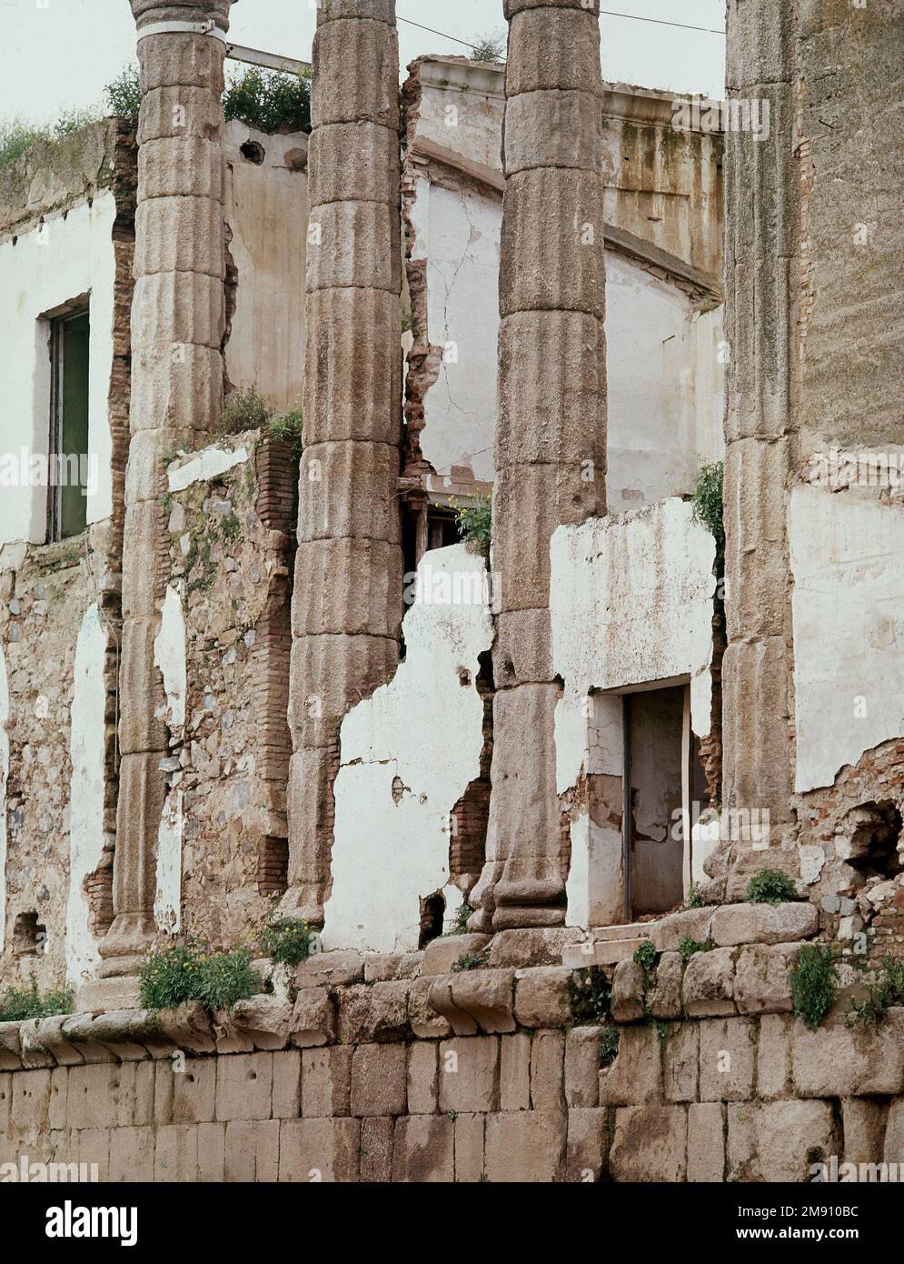 TEMPLO DE DIANA. Location TEMPLE OF DIANA. MERIDA. Badajoz. SPAIN