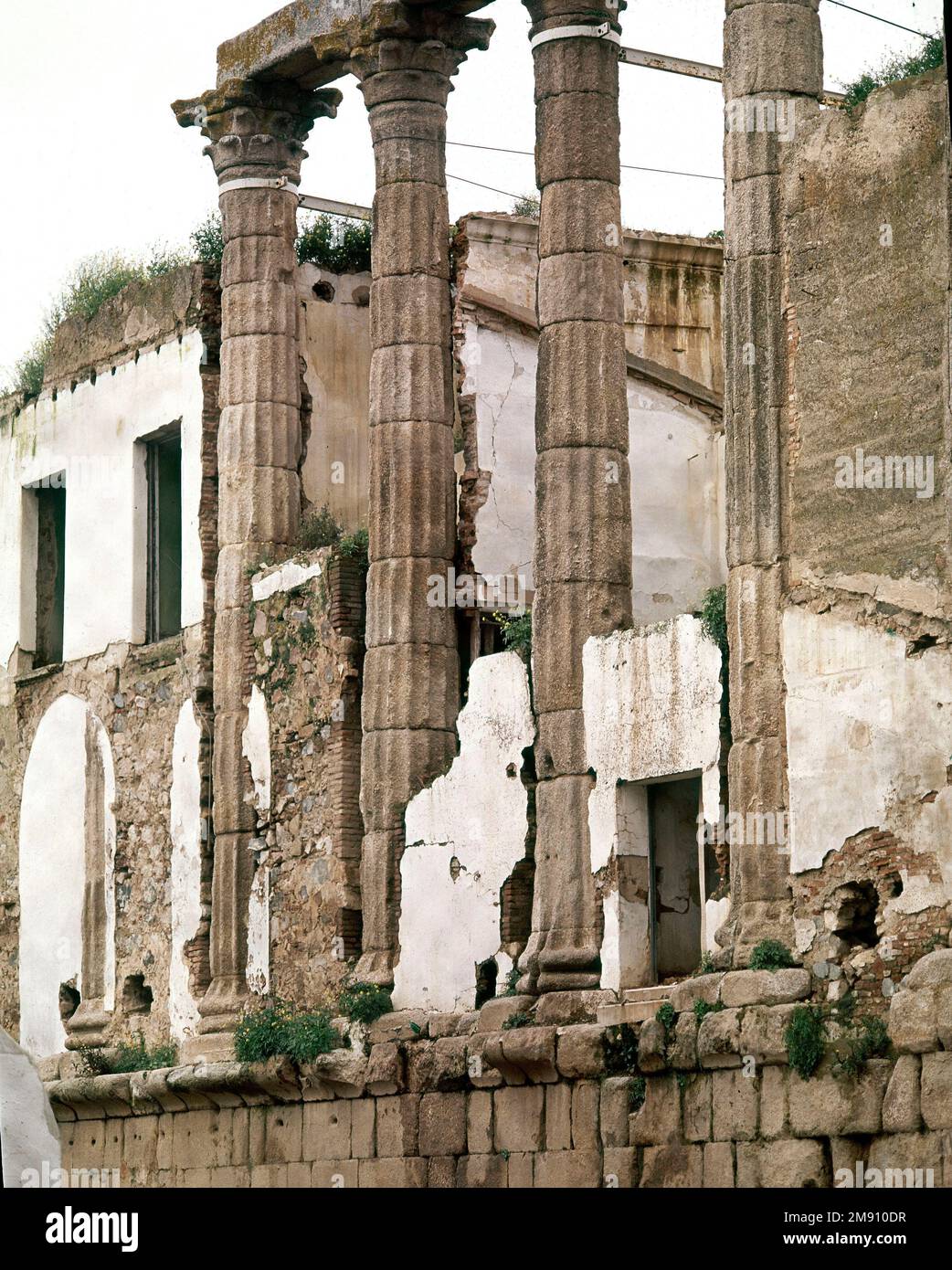 TEMPLO DE DIANA. Location TEMPLE OF DIANA. MERIDA. Badajoz. SPAIN