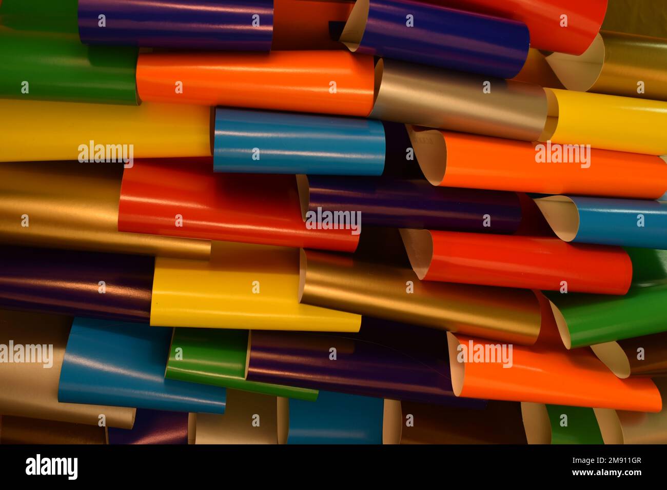 Colorful details made from paper as a background Stock Photo Alamy