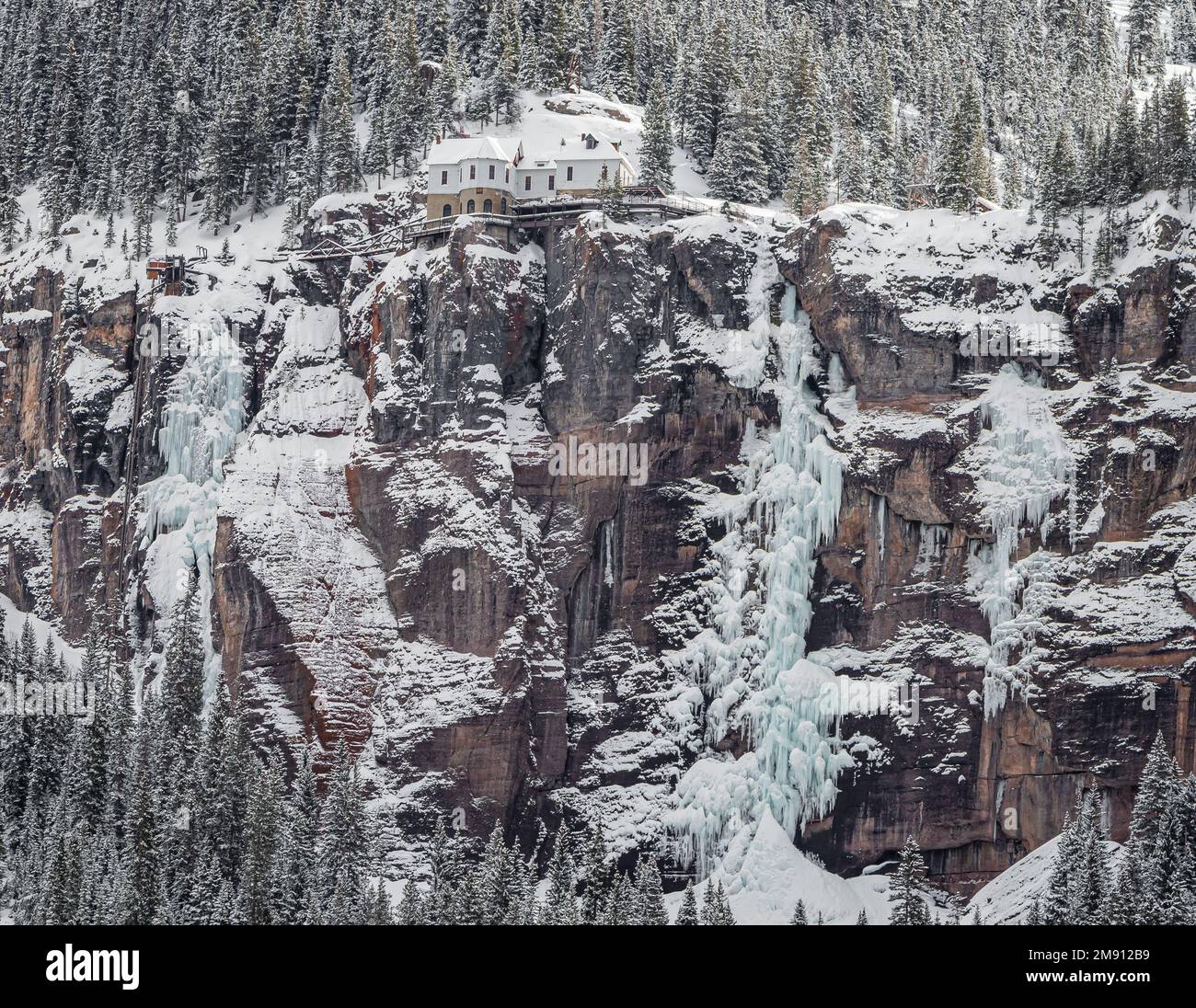 Bridal Veil Falls in Telluride Colorado Stock Photo - Alamy