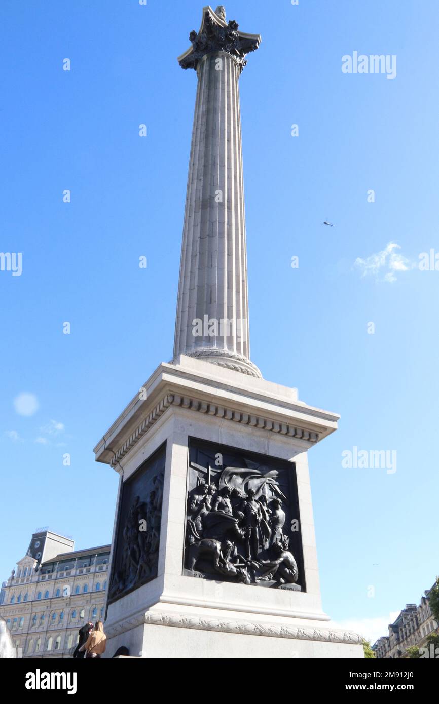 Trafalgar Square London England UK Stock Photo