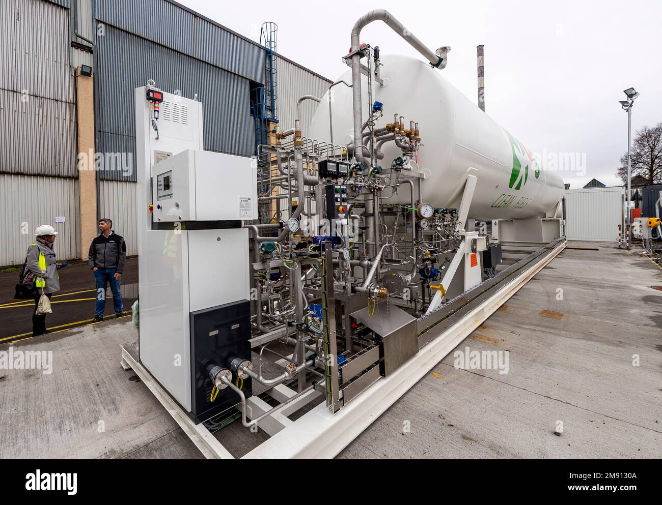 Decin, Czech Republic. 11th Jan, 2023. Demand for tanks for storage and