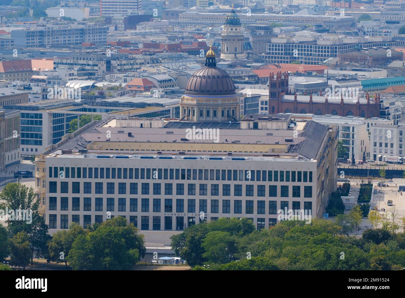 Town view of Berlin from above, Berlin, Germany, Europe Stock Photo - Alamy