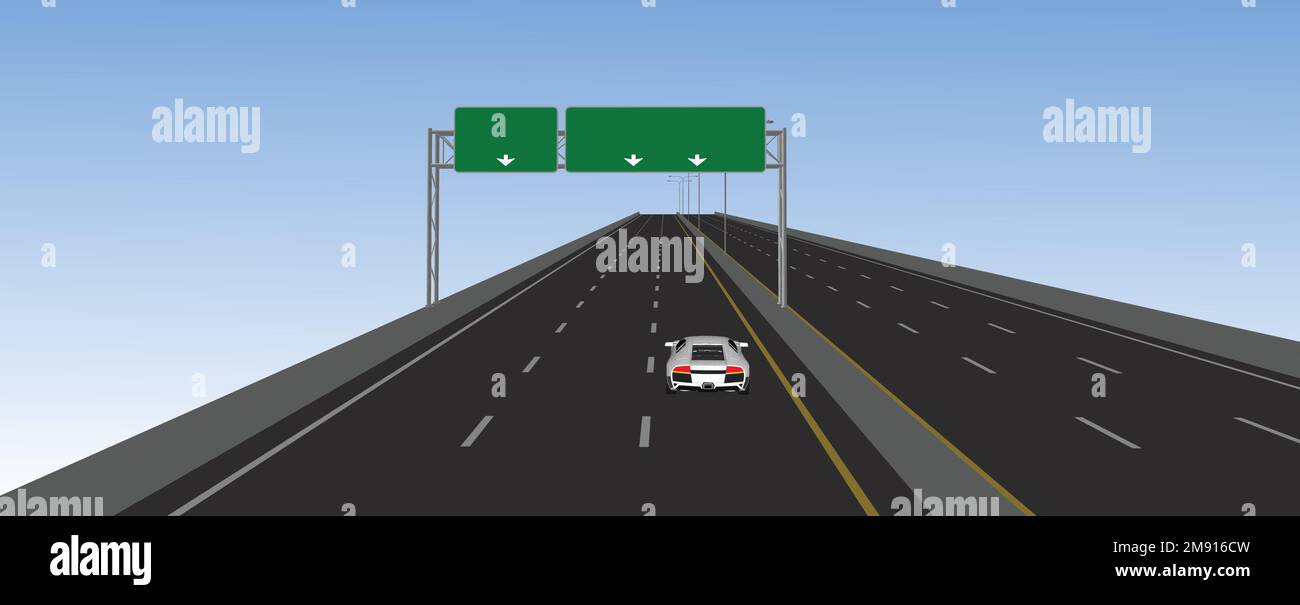 a1-road-sign-stock-vector-images-alamy