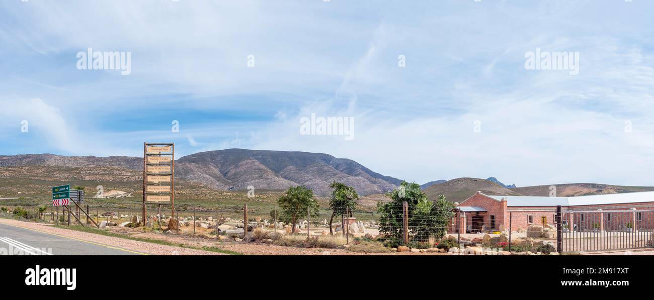 Riversdale, South Africa Sep 24, 2022 The Muiskraal Farm Shop on