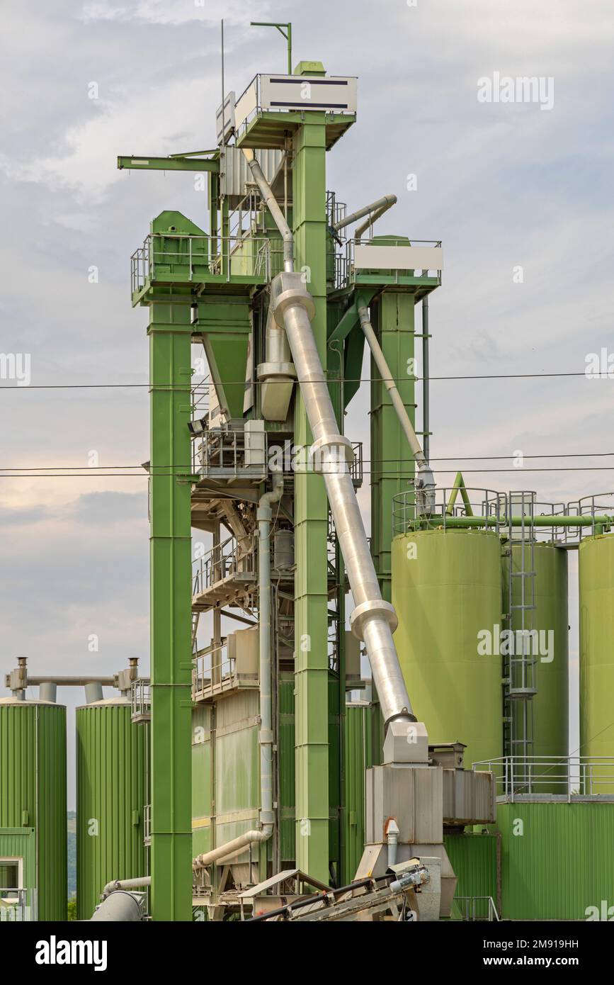 Batch Asphalt Mixing Plant Manufacture Tarmac Macadam Coated Roadstone