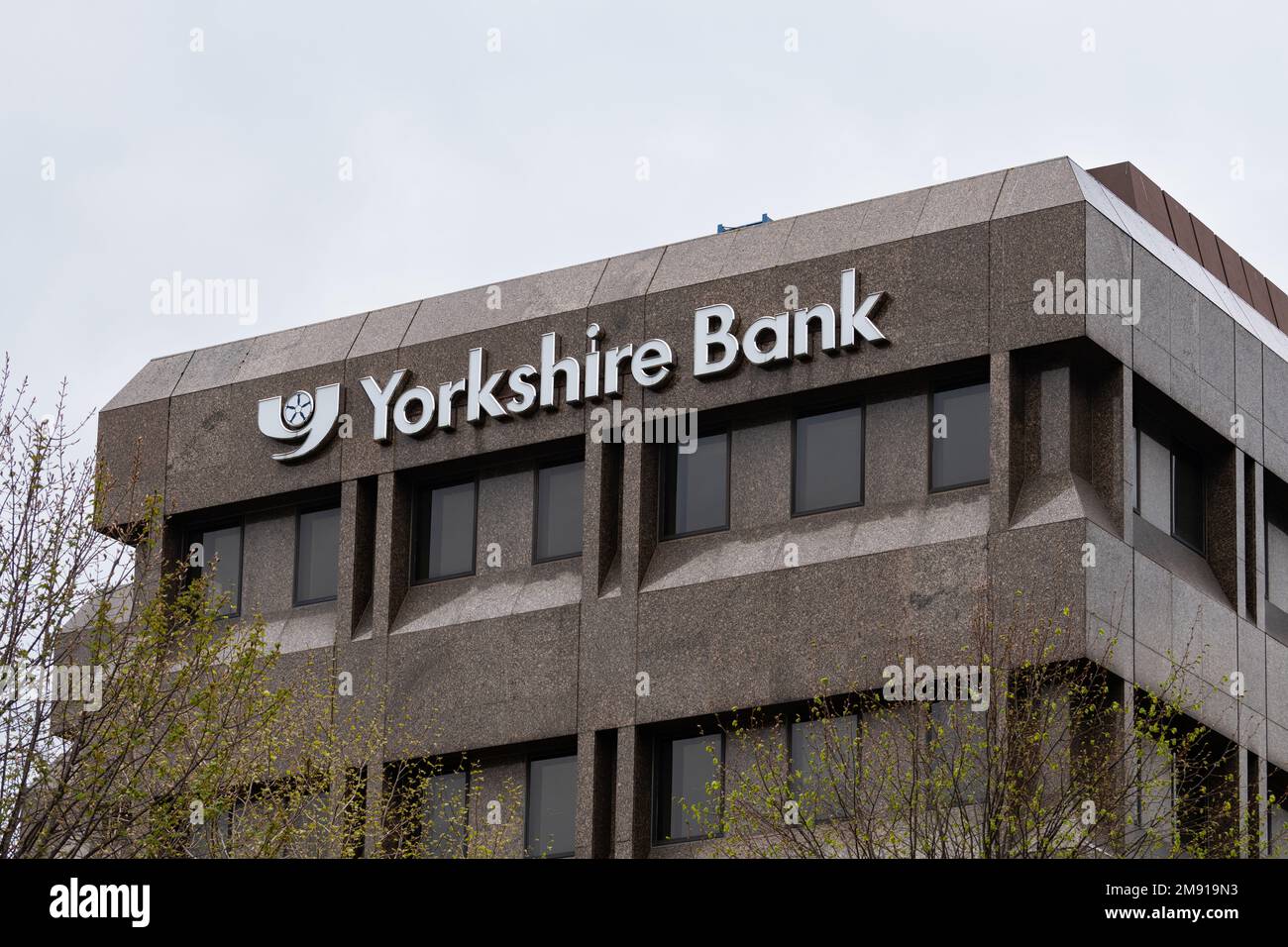 Yorkshire Bank Buildingm Merrion Way Leeds, Yorkshire, England, UK Stock Photo Alamy