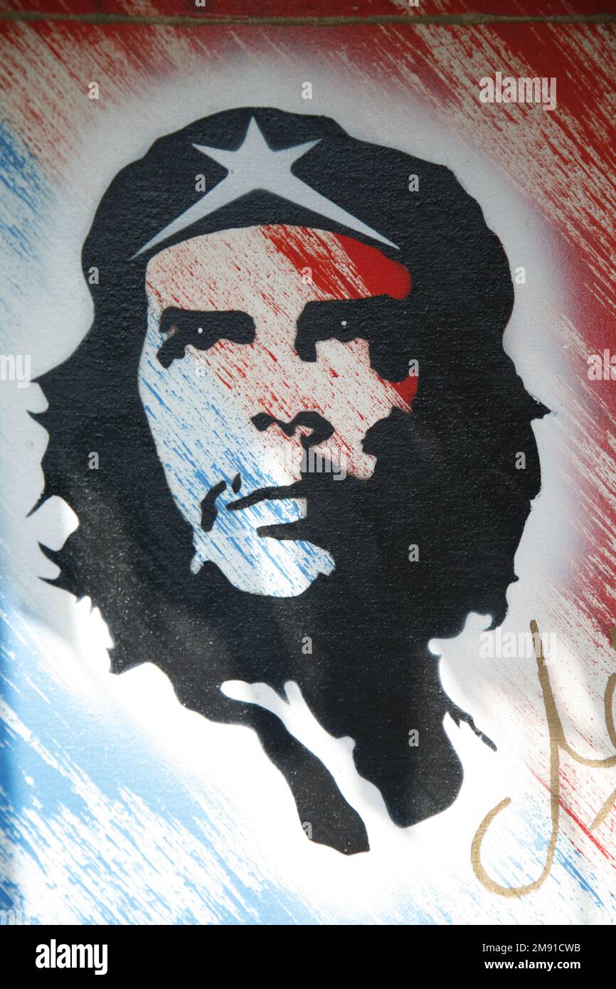 Che Guevara Tee Shirt, Havana, Cuba. Stock Photo