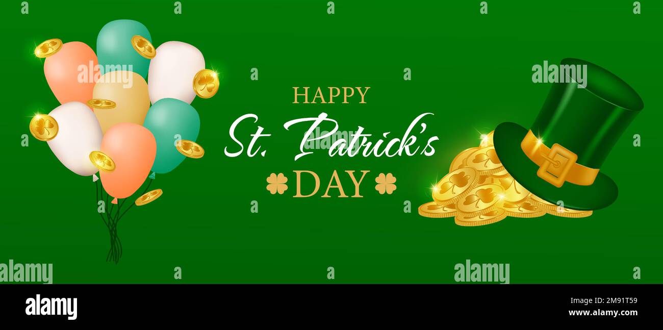 st patricks day banner template
