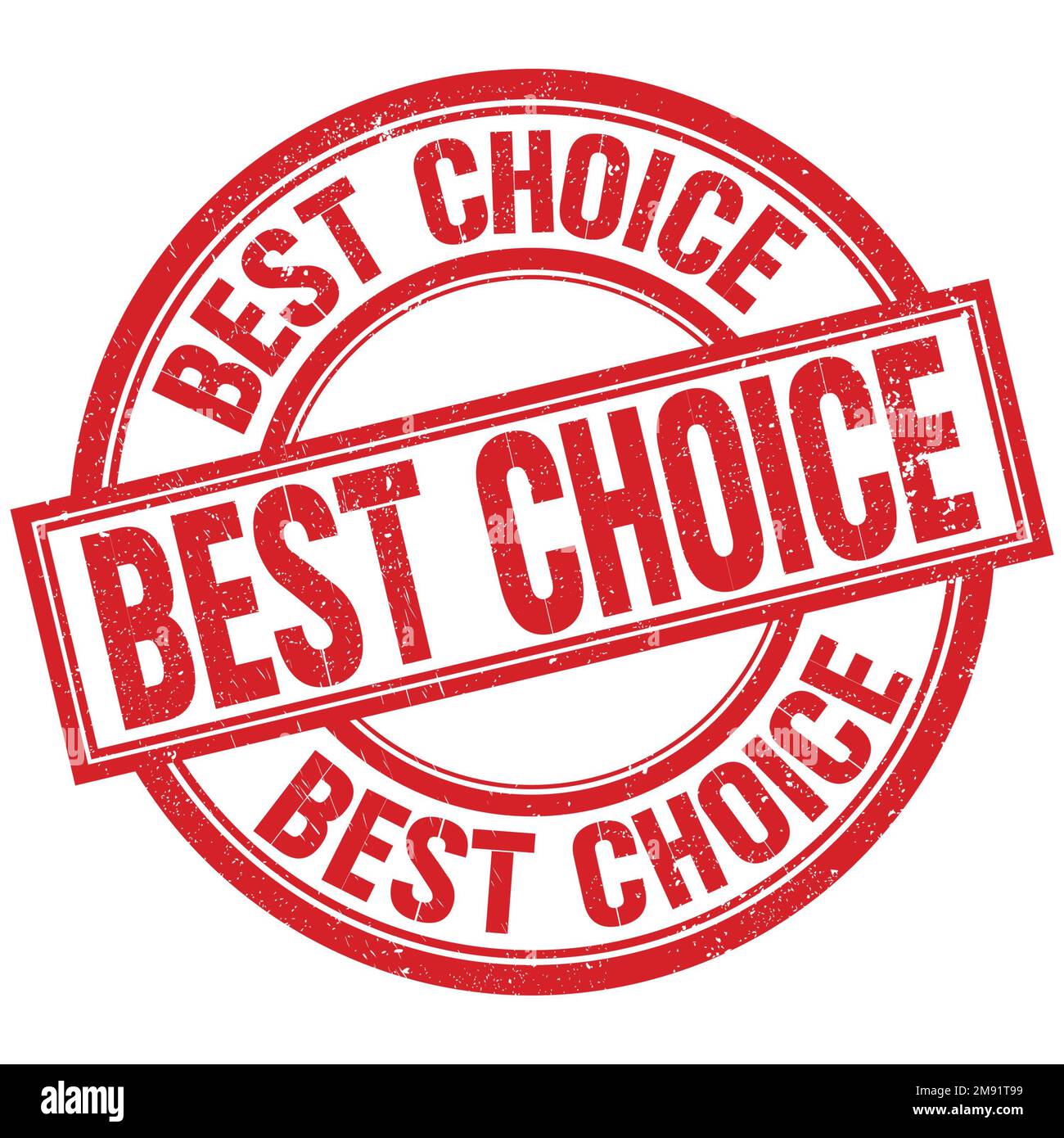 BEST CHOICE text written word on red round stamp sign Stock Photo - Alamy