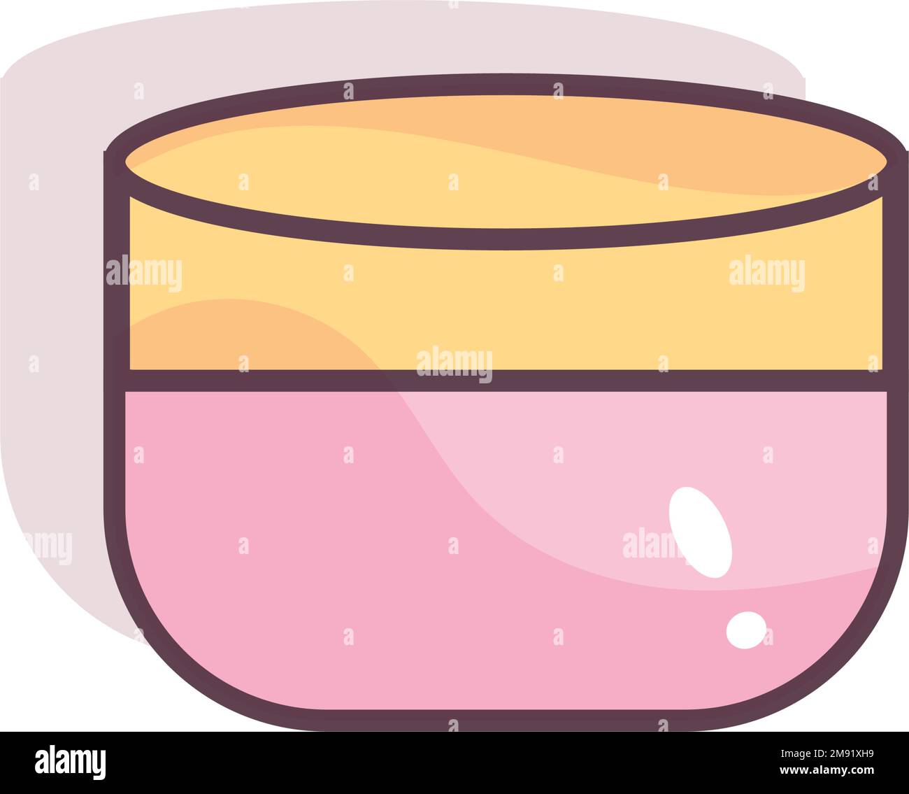 Woman face cream product Stock Vector Images - Alamy