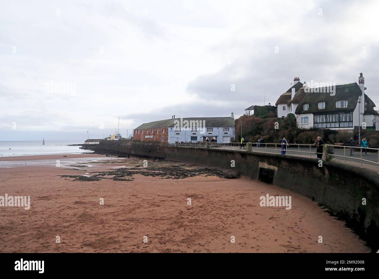 Harbour Light pub/restaurant, Paignton Harbour, winter 2023, January
