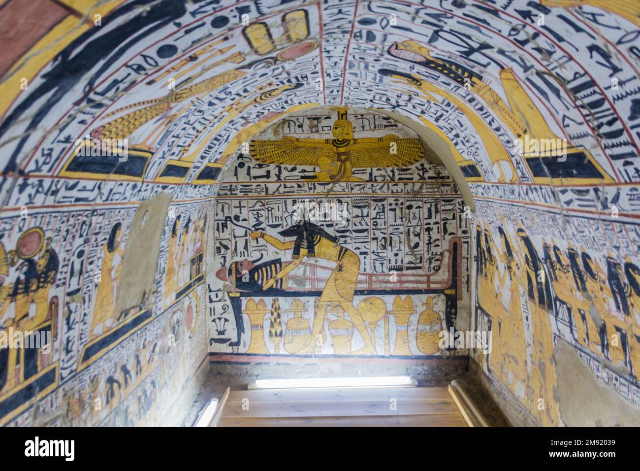 luxor-egypt-feb-18-2019-tomb-of-nebenmaat-in-the-theban-necropolis
